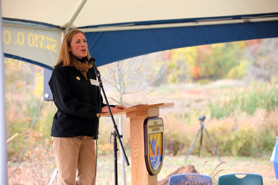 U.S. Fish and Wildlife Service Northeast Regional Director Wendi Weber