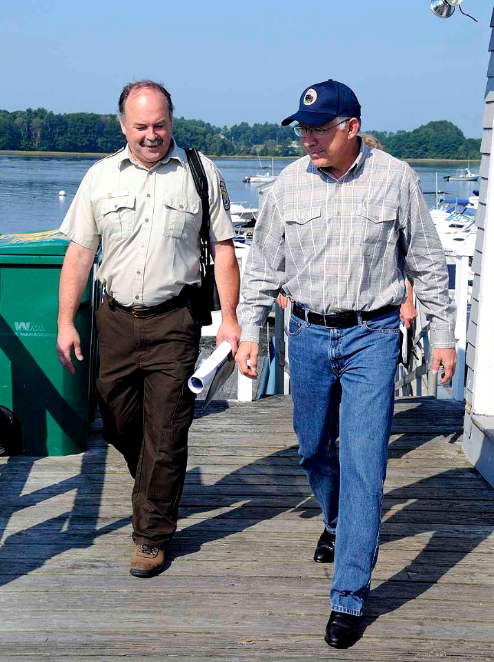 Secretary Salazar visit to Great Bay