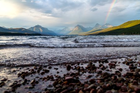 Rainbow at Lake McDonald for Centennial InstaMeet (2)