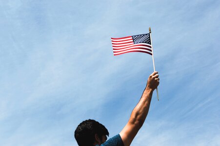 Usa united states blue