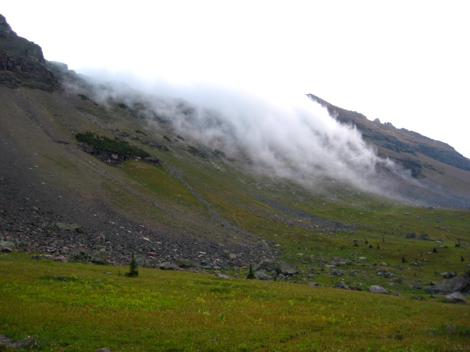 Fog over the Continental Divide