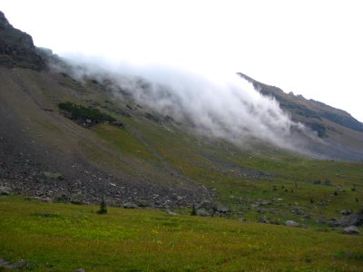 Fog over the Continental Divide