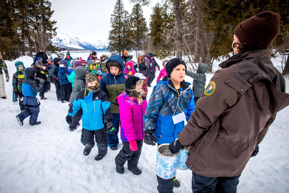 Students take a field trip to Glacier National Park