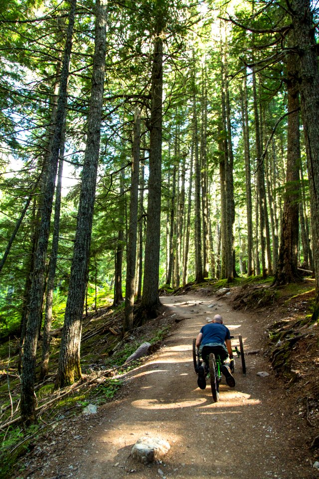 Avalanche Lake Hike with Off-road Wheelchair 11