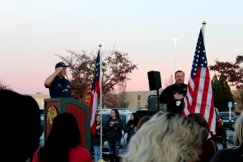 U.S. Capitol Christmas Tree stop in Georgia, November 20, 2019.