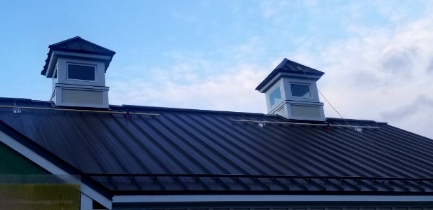 Canaan Valley National Wildlife Refuge Cupola finish work
