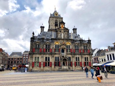 Stadhuis Delft, Delft, Zuid-Holland, Nederland photo