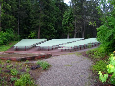 Apgar Campground Amphitheater photo