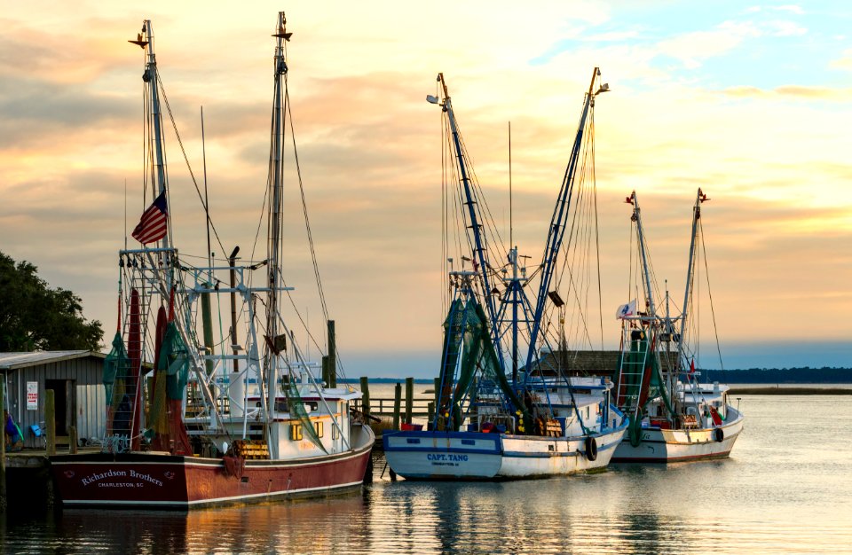 Shem Creek Fishing Boats
