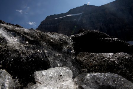 Grinnell Glacier Ice photo