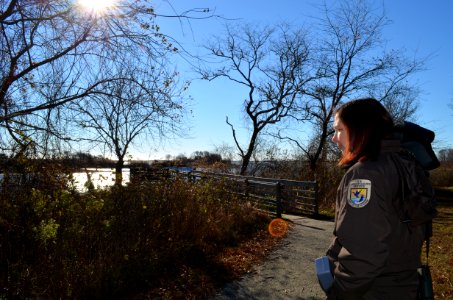 Approaching the lookout (RI) photo