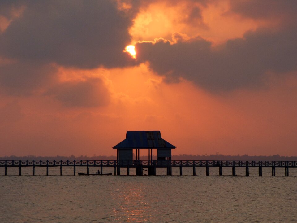 Sunset cloudscape indonesia