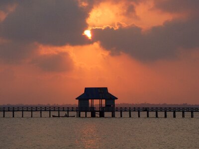 Sunset cloudscape indonesia