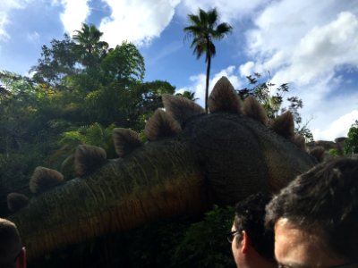 Jurassic Park ride in Universal Studios Florida