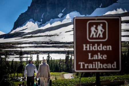 Take a stroll on the Hidden Lake Trail