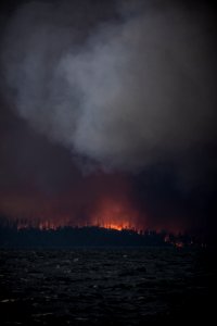 Howe Ridge Fire 2018 photo