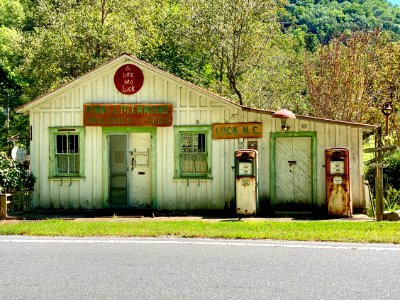 Pink J. Plemmons Grocery and Feed Store, North Carolina State Highway 209, Luck, NC photo