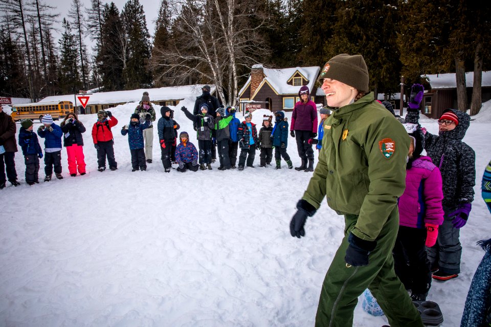 Students take a field trip to Glacier National Park
