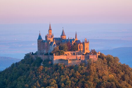 Fortress morgenstimmung hohenzollern castle
