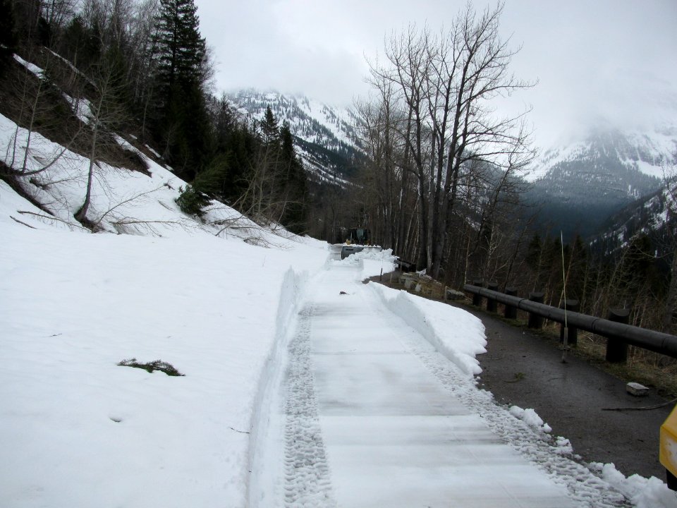 Going-to-the-Sun Road, April 10, 2017