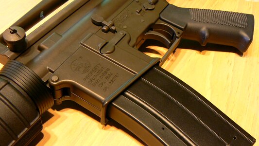 Carbine assault rifle photo
