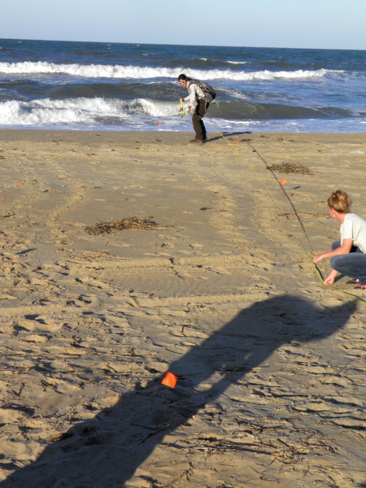 Measuring length of the tracks