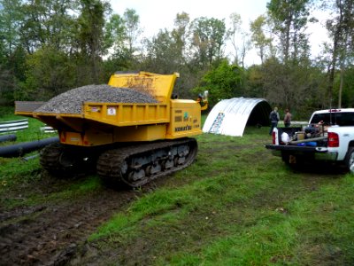 Little Sucker Brook: Preparing for project construction
