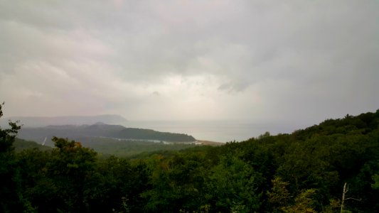 Thunderstorm Sleeping Bear Dunes Pierce Stocking Scenic Drive