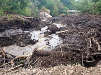 Pigg River Power Dam  Breach - Day 12