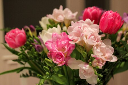 Spring colorful birthday bouquet