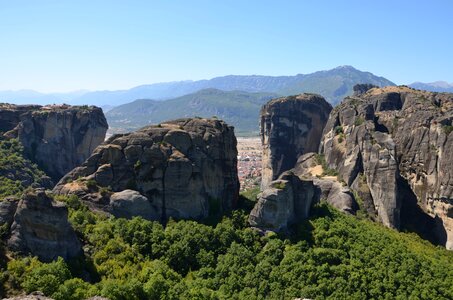 Orthodox landscape rock photo