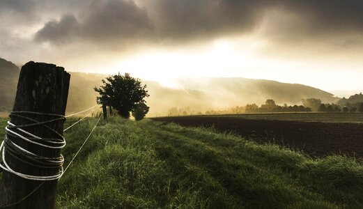 Farm countryside sunlight photo