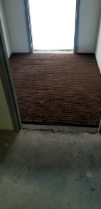 Canaan Valley National Wildlife Refuge - Roll off mat in vestibule near personnel exit