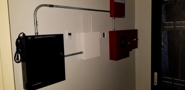 Canaan Valley National Wildlife Refuge Fire and security panel installed