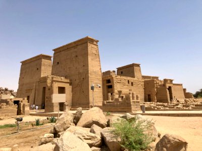 Temple of Isis, Philae Temple Complex, Agilkia Island, Aswan, AG, EGY photo