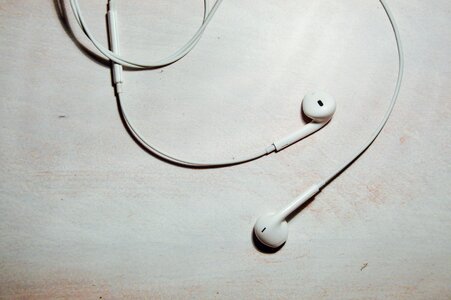 Audio technology gray headphones