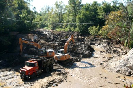 Pigg River Power Dam  Breach - Day 12