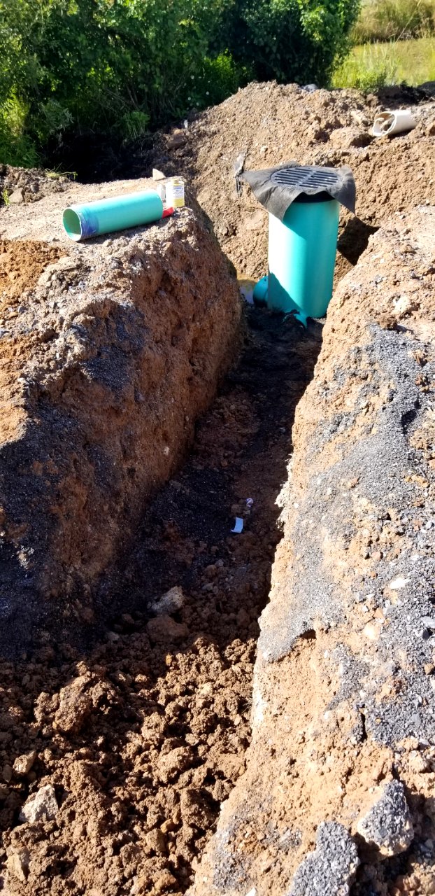 CVNWR Drainage basin installed stage 1