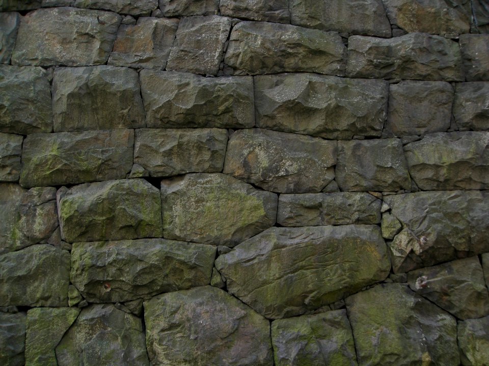 Stone wall photo