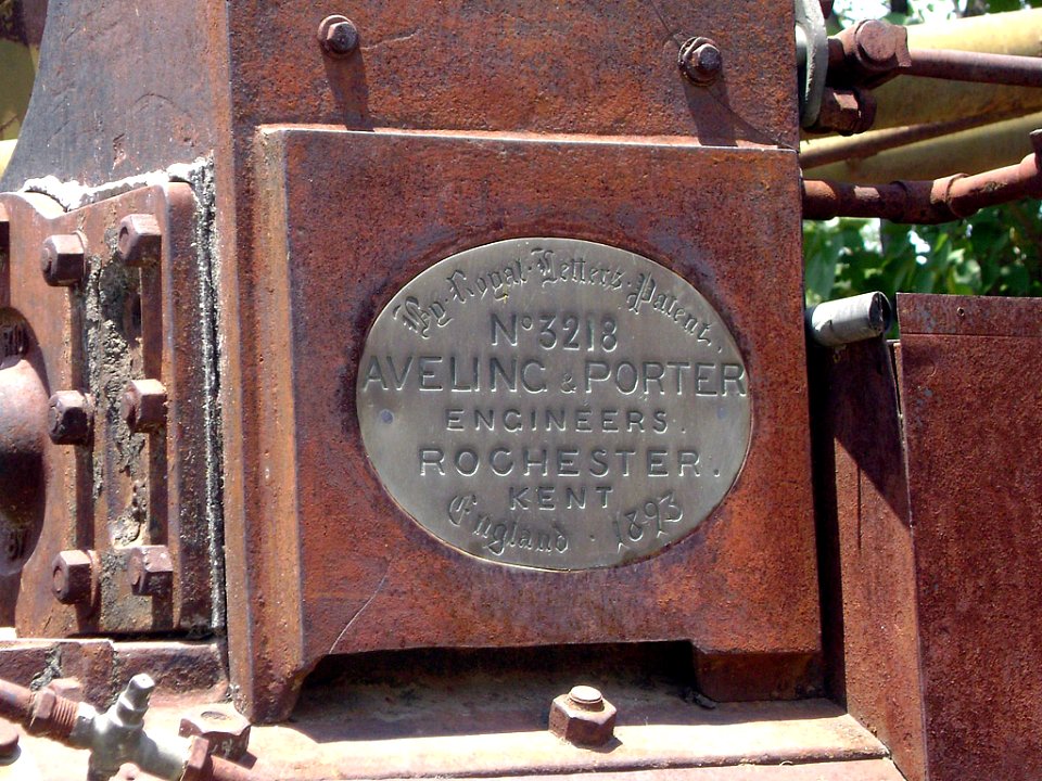 3218 Avenlig & Porter steam road roller (1893)