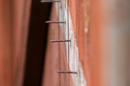 Exposed rusty rustic