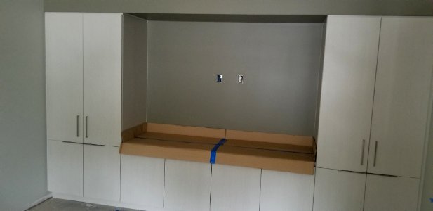 Canaan Valley National Wildlife Refuge Cabinets in conference room installed