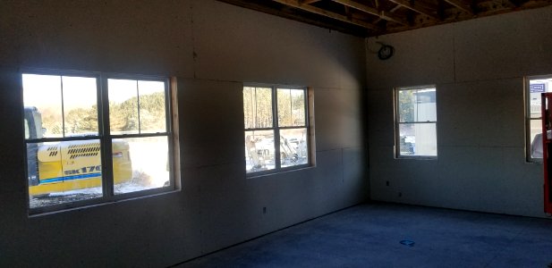 Canaan Valley National Wildlife Refuge Sheetrock in open offices