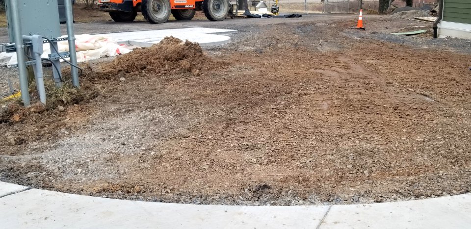 Canaan Valley National Wildlife Refuge Utilities work for new building