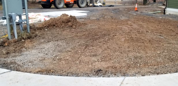 Canaan Valley National Wildlife Refuge Utilities work for new building