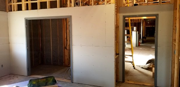 Canaan Valley National Wildlife Refuge - Sheetrock in multi purpose room 4