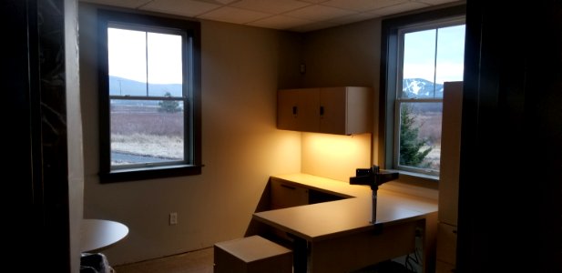 Canaan Valley National Wildlife Refuge  Office furniture in private office 111