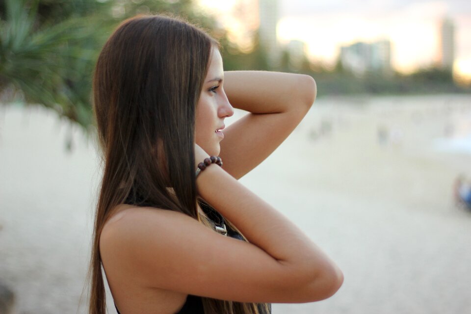 Girl portrait face