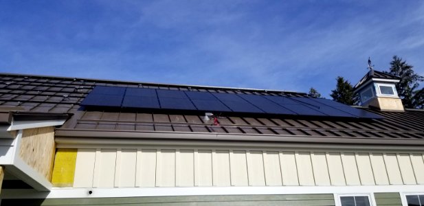 Canaan Valley National Wildlife Refuge -  Solar Panels in the morning