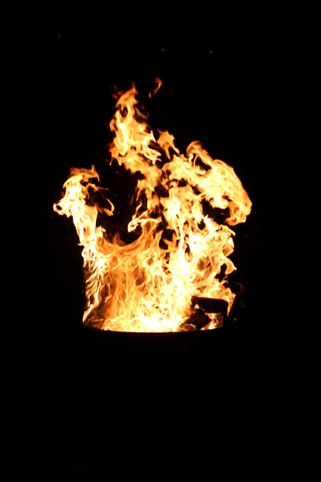 Heat burn embers